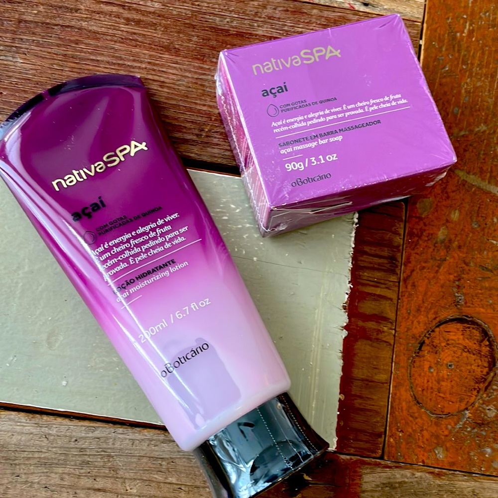 NEW- Nativa Spa Açaí Set